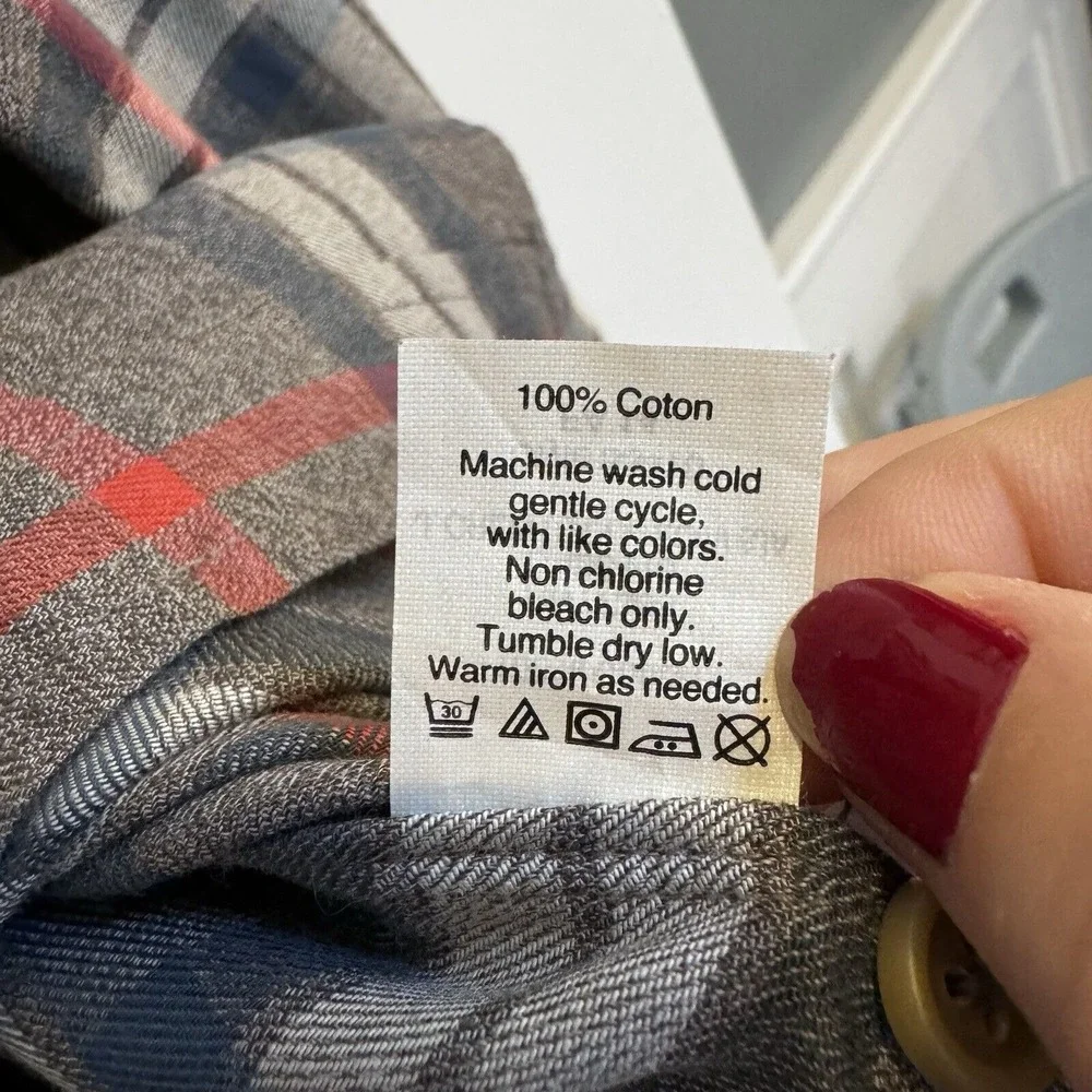 J. Crew Men's Plaid Workshirt Size L‎